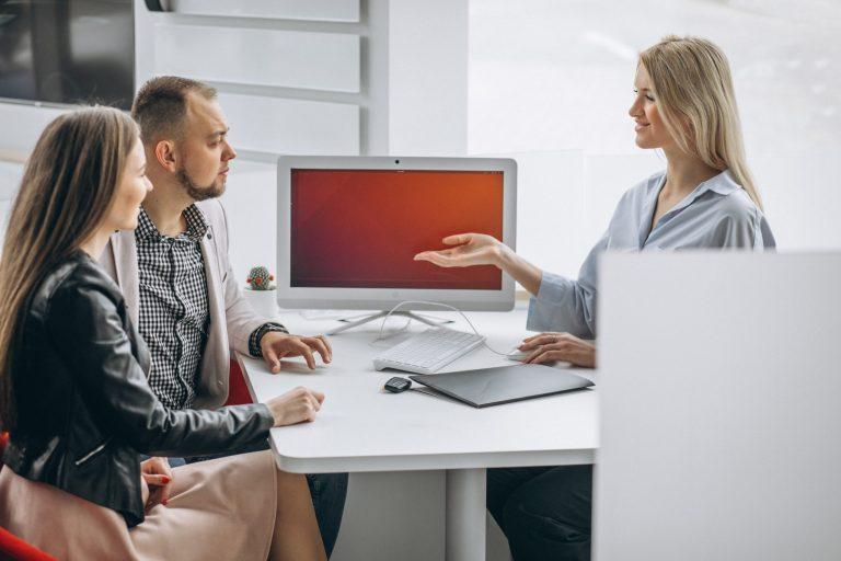 Presenting web design to client